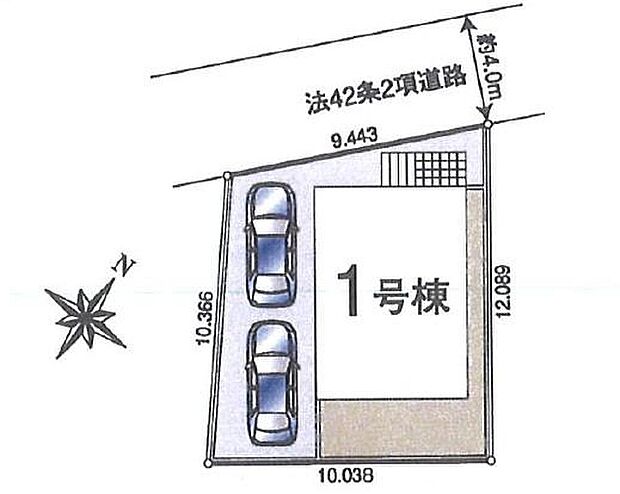 周辺は第一種低層住居専用地域で落ち着いた住宅街です。カースペース2台分!国道が近く、お車のお出かけが快適です♪