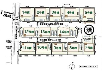【飯田グループ物件】飯能市双柳　第３７　全１４棟　※個性豊かな間取りプラン　クレイドルガーデン その他