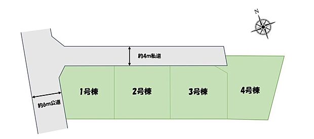 ゆとりの敷地34坪超~39坪超。お買い物施設が徒歩圏内に充実した、便利な住環境です♪