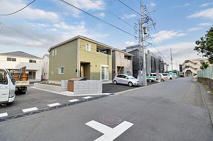 前面道路含む現地写真