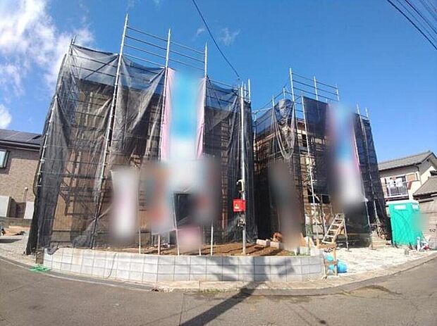 【現地外観写真】住宅性能評価で耐震等級３（最高等級）を取得！お客様を守る大切な住宅だからこそ、第三者の検査を受けて安心して住んでいただける住宅をご案内させて頂きます。