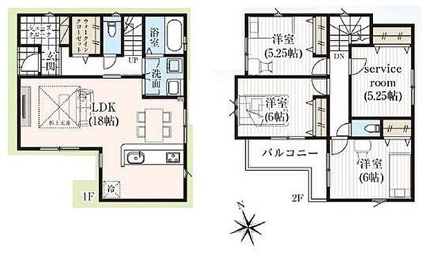【3LDK+S】☆大容量WIC・SC付き☆
玄関にはベビーカーやアウトドア用品を収納できるシューズクローク付き。廊下のウォークインクローゼットはお出かけに必要な衣類やカバンを収納するのに最適です!