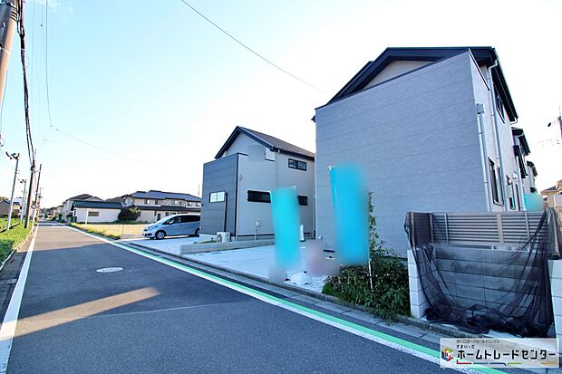 【前面道路含む現地写真】今日も、明日も、この街で、きっと家族がしあわせになる物語が描かれていくはずです。毎日の何気ない『いってきます』『ただいま』に幸せを感じられる、そんな住まいを。