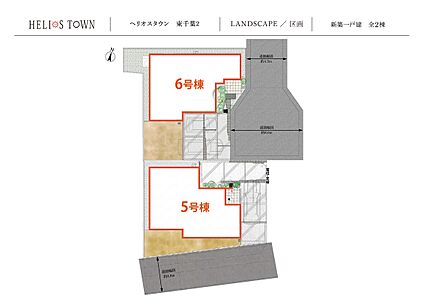 区画図（5号棟・6号棟）