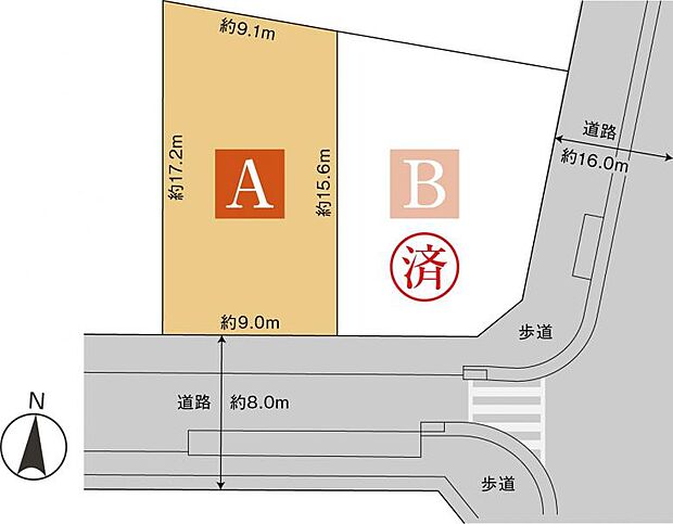 区画図