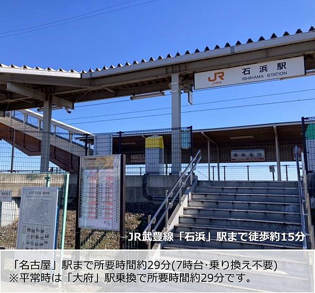 3. 武豊線「石浜」駅