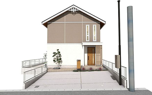 【E区画】外観パース