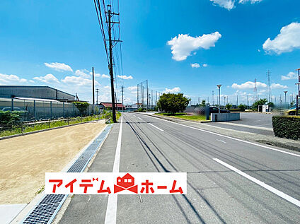 前面道路