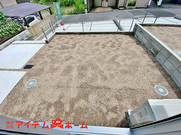 【庭】お庭での家庭菜園・ガーデニングを通じて、お子様と一緒に育てていくと、思い出も増えていきそうですね。