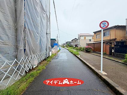 ■西側道路■