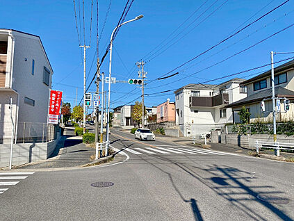 ■前面道路写真■