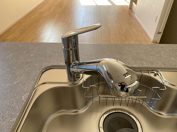 【■2号棟■ 浄水器内蔵型水栓】しっかりと塩素を除去。毎日おいしいお水を楽しめます。
塩素によるお野菜のビタミン破壊も抑止出来ます。