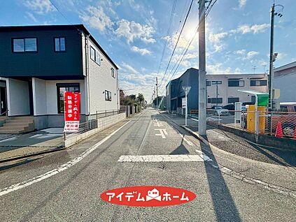 ■西側道路写真■