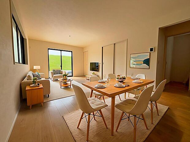 【■2号棟■】(本画像はCGで作成されており、実際に現地に家具は置かれておりません。)