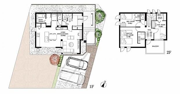 【3LDK】記載の自動車は価格に含まれません