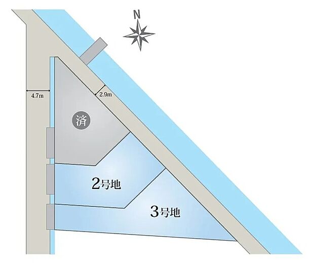 南側が広く開けた、陽当たりの良い立地。リビングにもお庭にもやさしい光が届きます。58~72坪のゆとりある敷地で、開放感と利便性を兼ね備えた暮らしを叶えませんか?
