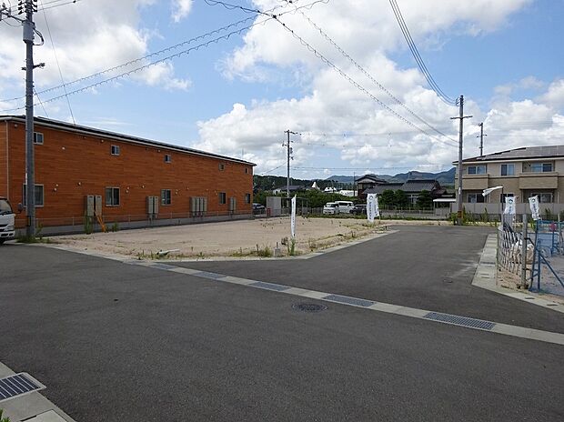 【現地土地写真】3区画分譲中!(2025年7月撮影)