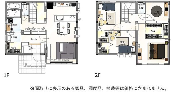 【【9号地プラン例】間取り】建物面積:112.80m2
建物本体価格(税込):4460万円
※建物価格は本プランでの参考価格となります。
※別途、建築確認申請費用等が必要です。
間取り:4LDK
構造:鉄骨系ユニット工法
※掲載プランは一例です。
※今回の分譲地ではセキスイハイム中四国にて施工を行うことが建築条件になりますが、プランにつきましてはお客様が自由にお決めいただくことができます。