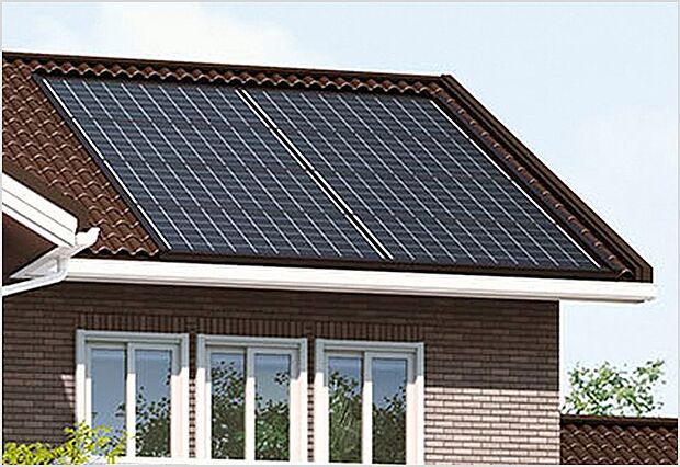 【太陽光発電システム】(1)自宅で電気を作って暮らすエコな暮らしをサポート
(2)もしもの災害時でも電気を使える安心が。
(3)ソーラー発電で月々の光熱費が抑えられます。
(4)テレワークで自宅の電力消費が増えても安心。
※メーカーのモデルチェンジにより、形状が変更となる場合があります。