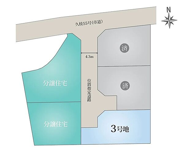 【全体区画図】新しい暮らしが始まる分譲地。ゆとりある敷地で、家族の理想の住まいづくりを叶えませんか。
ライフスタイルに合わせた住まいを実現できます。