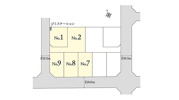 スマートハイムプレイス高場_区画図