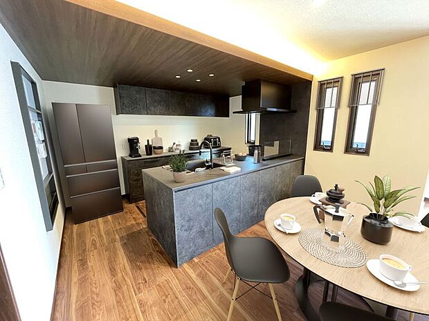 【スマートハイムプレイス本郷1丁目II／No.3】キッチン　※家具類はCGによるイメージです