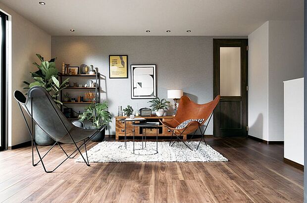 【【参考インテリア】】家族の集うリビングは、写真や小物でおしゃれな空間に。※お客様のご希望に合わせてインテリアコーディネーターがご提案します