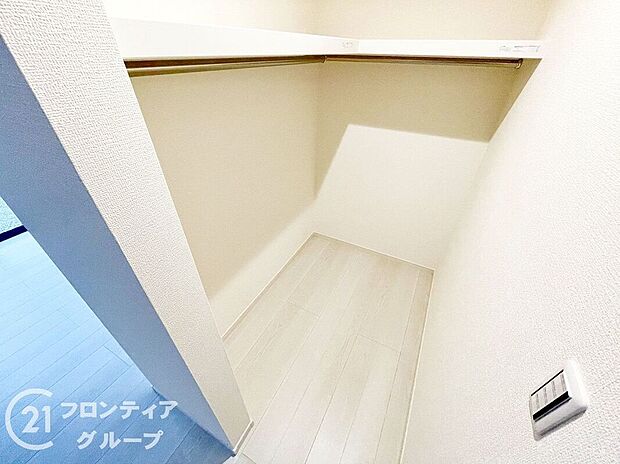 【収納】充実した収納スペースなので、お子様が大きくなって、荷物が増えてもたっぷり収納しておけますね