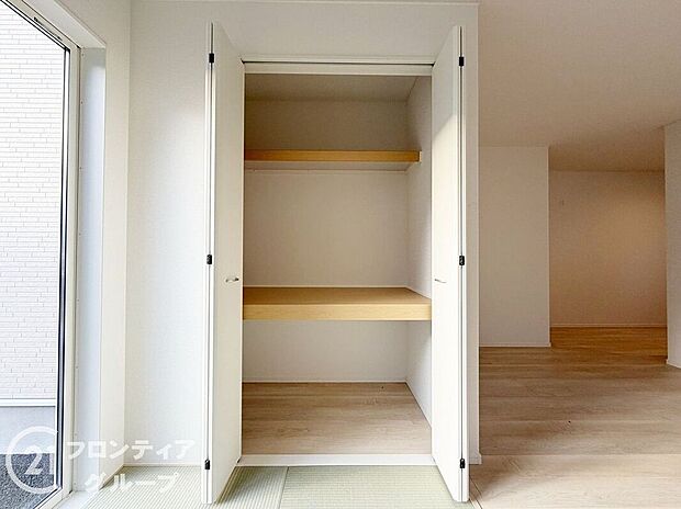 【収納】お布団も収納できる広々とした押入れは、季節のものもたくさん収納しておける便利なスペースです！