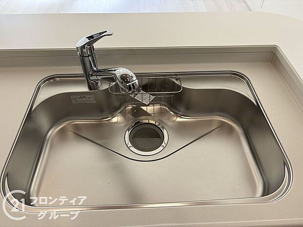 【その他設備】ワイドシンクなので家族が増えても洗い物楽々です