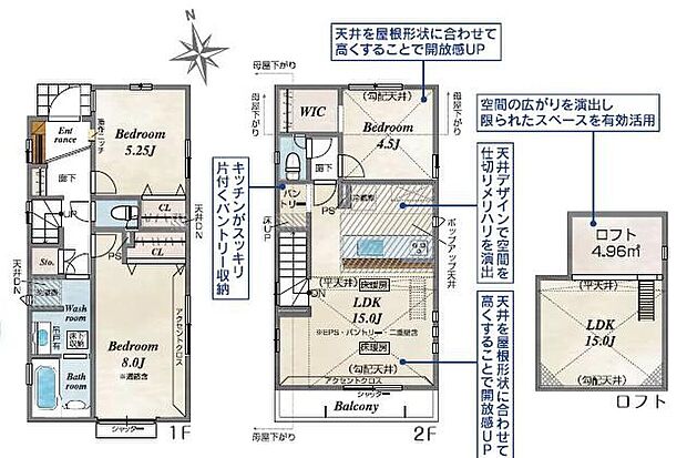 5980万円、3LDK、土地面積110.13m2、建物面積81.14m2 間取図。