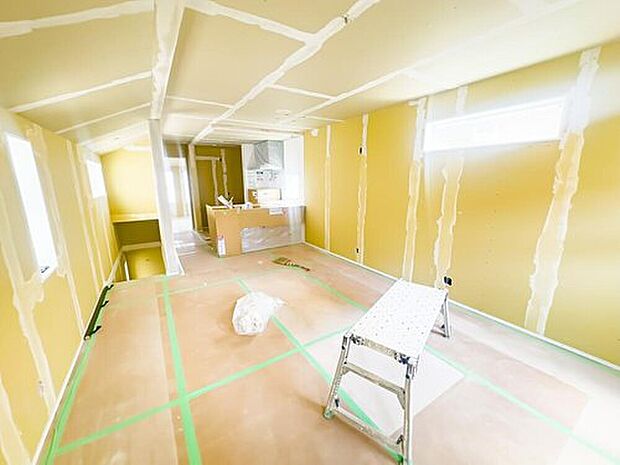 LDKは約17帖の広さです。広がりのあるLDKです。室内(2026年3月)撮影