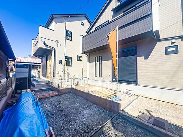 【現地外観写真】もう間もなく完成となります。楽しみにお待ちください。※現地（2026年2月）撮影