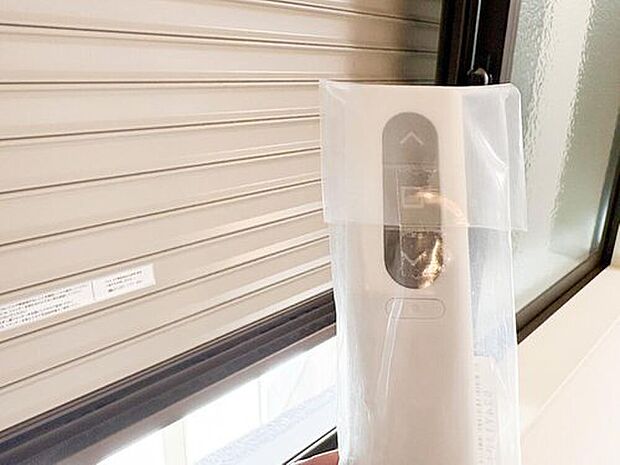 【電動シャッター】電動シャッター付きで開閉もラクラク。力を使わず開閉でき、暮らしの利便性が向上します。
