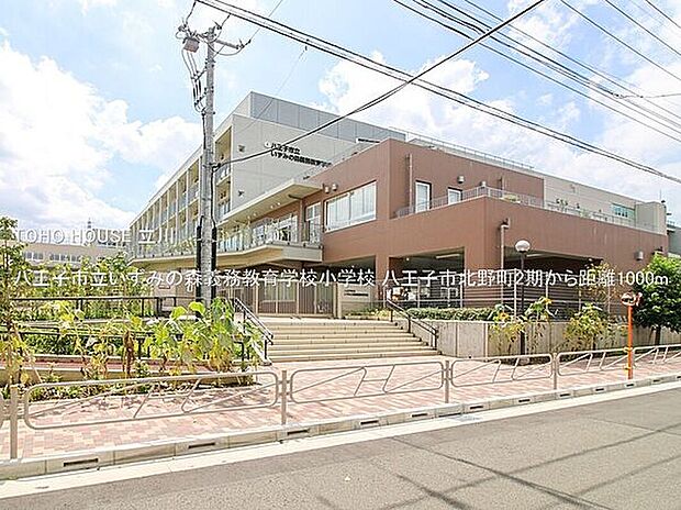 八王子市立いずみの森義務教育学校小学校(約1,000m)