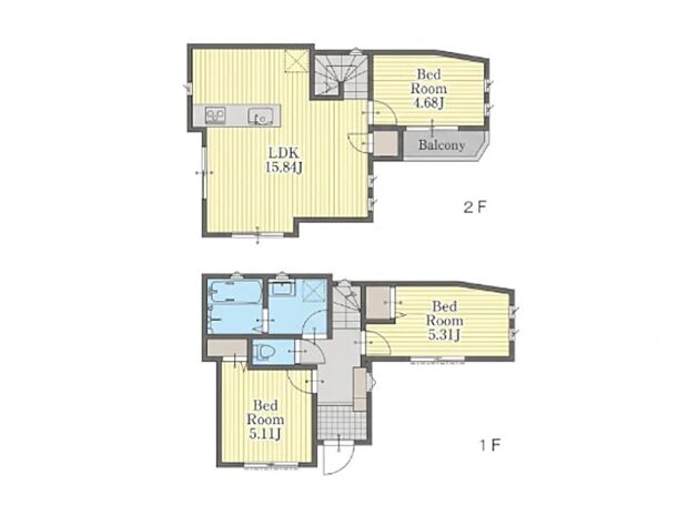 【3LDK】間取図