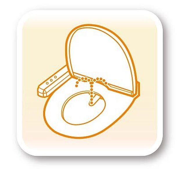 【温水洗浄便座】温水洗浄便座でオールシーズン関係なく暖かい便座で快適にお過ごしいただけます♪また、ウォシュレットによって感染症の予防にもつながります。