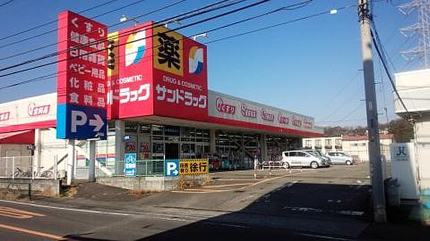 サンドラッグ町田野津田店(約800m・徒歩10分)