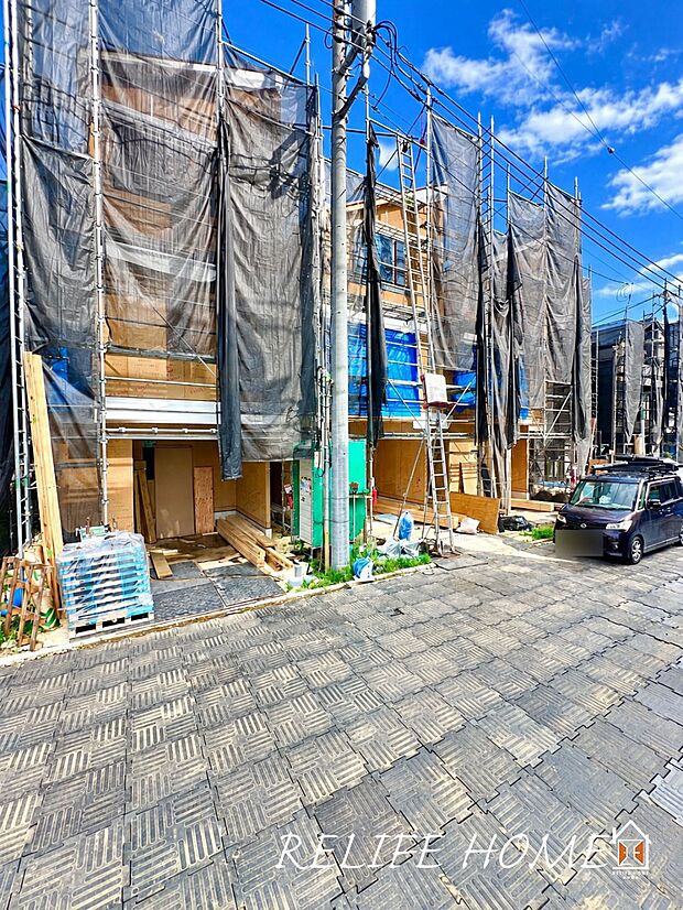 【現地外観写真】■Appearance■  陽当りが良く、永住地にふさわしい閑静な住宅地。是非周辺の環境を実際にお確かめください。