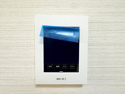 モニター付きインターホン