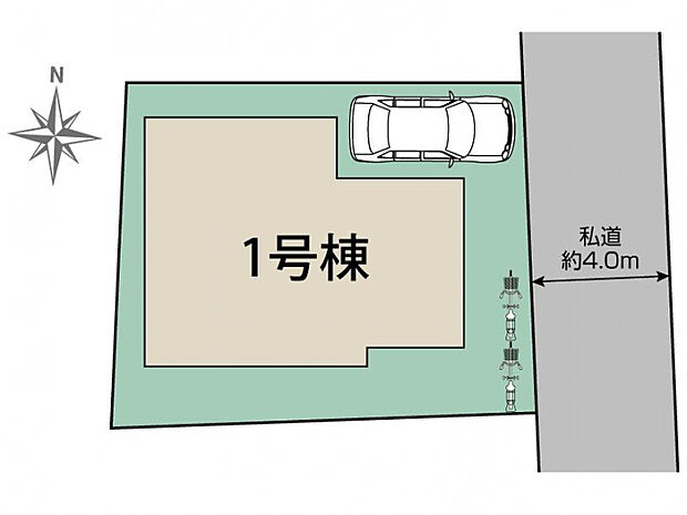 日野市日野1棟 区画図