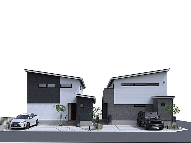 全社50区画の街づくりが描く、個性と調和の美しい景観
全50区画というスケールを活かし、多様なデザインが集うことで美しい街並みを実現しています。
