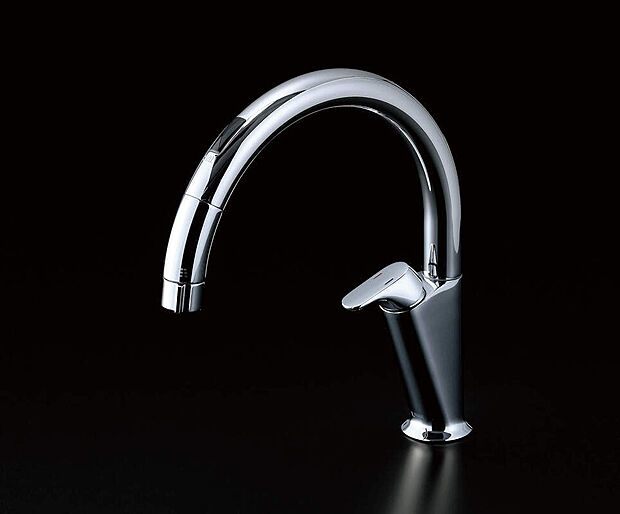 【■タッチレス水栓■】水栓を触らずに水を出す事ができます。（参考写真）