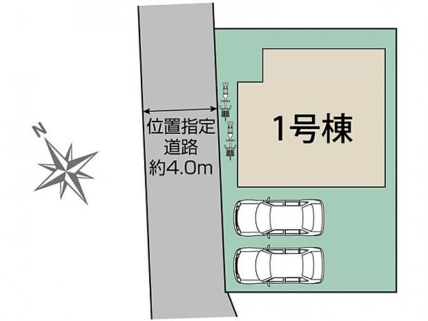 調布市飛田給2丁目1棟 区画図