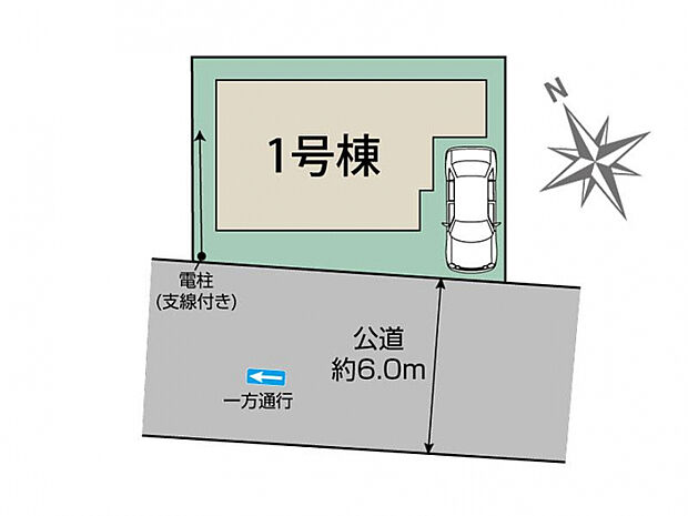 府中市押立町5丁目1棟 区画図