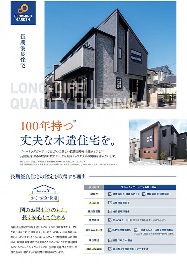 【長期優良住宅】長期優良住宅