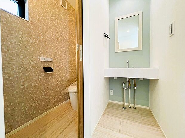 【■タンクレストイレ■】洗面ボールあり