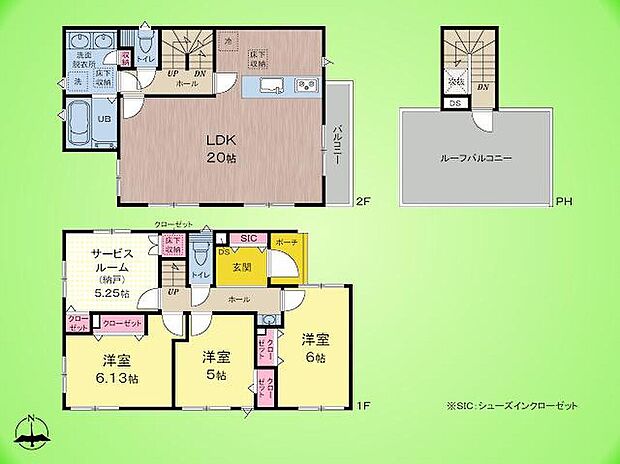(3号棟)、価格4080万円、3LDK+S（納戸）、土地面積116.68m2、建物面積101.24m2