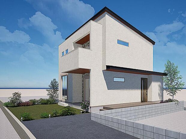 【◇◆完成予想パース◆◇】 JR横浜線「成瀬」駅徒歩8分の好立地。通勤・通学にも便利な距離感で、毎日の暮らしを快適にサポートしてくれます。