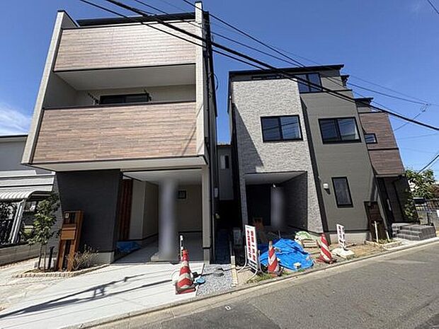 1号棟【外観】こちらの物件が少しでも気になるようでしたら、お気軽にお問合せください。人生でいちばん大きなお買い物ですので、ゆっくりご見学ください。
